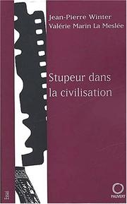Cover of: Stupeur dans la civilisation