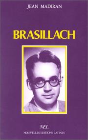 Cover of: Brasillach by Jean Madiran