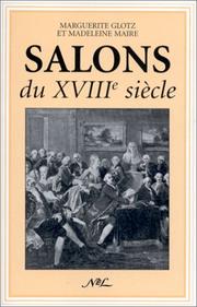 Salons du XVIIIe siècle by Marguerite Glotz