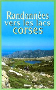 Cover of: Randonnées vers les lacs Corse 2000