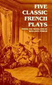 Cover of: Five classic French plays