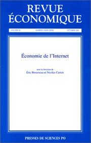 Revue économique, volume 52 