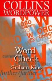 Cover of: Word Check (Collins Word Power S.) by Graham King