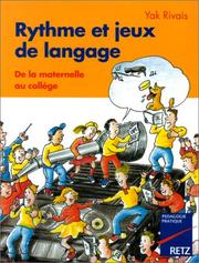 Cover of: Rythmes et jeux de langage de la maternelle au collège