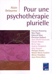 Cover of: Pour une psychothérapie plurielle