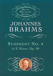 Cover of: Symphony No. 4 in E Minor, Op. 98