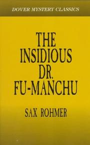 Cover of: The insidious Dr. Fu-Manchu by Sax Rohmer
