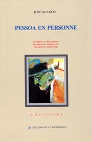Cover of: Pessoa en personne