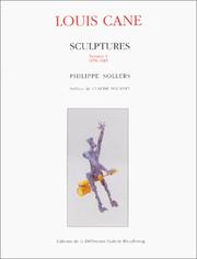 Cover of: Louis Cane : Sculptures