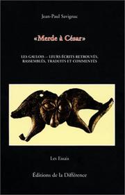 Cover of: Merde à César