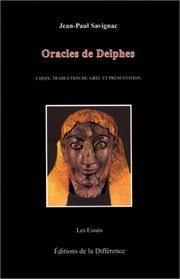 Cover of: Oracles de Delphes