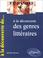 Cover of: A la découverte des genres littéraires