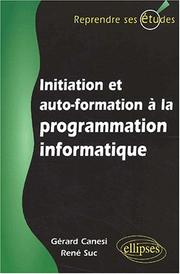 Initiation et auto-formation a la programmation informatique
