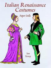 Cover of: Italian Renaissance Costumes Paper Dolls (Paper Doll Series)