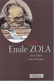 Cover of: Guide Emile zola by Pages