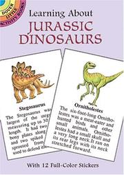 Cover of: Learning About Jurassic Dinosaurs (Learning About Series) by Ruth Soffer