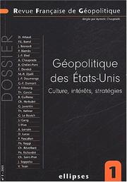 Cover of: Geopilitique des etats-unis