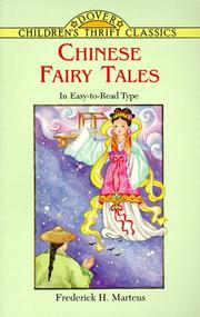 Chinese fairy tales by Frederick Herman Martens