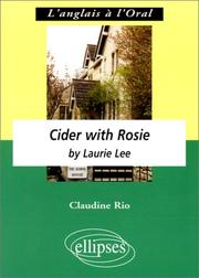 Cover of: Cider With Rosie by I. Lee by Rio