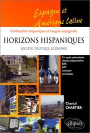 Cover of: Horizons hispaniques: Société, politique, économie