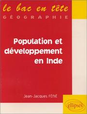 Cover of: Population et développement en Inde