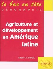 Cover of: Agriculture et développement en Amérique latine