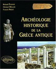 Cover of: Archéologie historique de la Grèce antique by Etienne