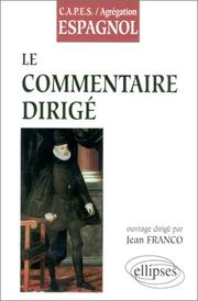 Cover of: Le commentaire dirigé