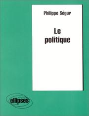 Cover of: Le politique