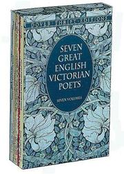 Cover of: Seven Great English Victorian Poets | Dover Publications, Inc.