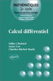 Cover of: Calcul différentiel by Christol /Cot /Marle