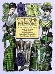 Cover of: Victorian Fashions by Carol Belanger Grafton