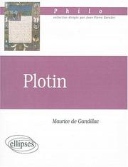 Cover of: Plotin by Gandillac de