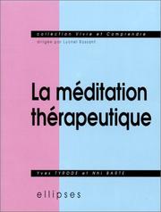 Cover of: La méditation thérapeutique
