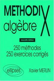 Cover of: Algèbre  by Xavier Merlin
