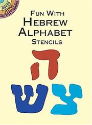 Cover of: Fun with Hebrew Alphabet Stencils