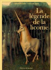 Cover of: La Légende de la licorne