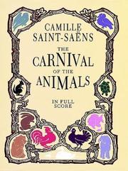 Cover of: Carnival of the Animals in Full Score by Camille Saint-Saens