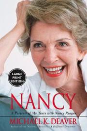 Cover of: Nancy LP: A Portrait of My Years with Nancy Reagan
