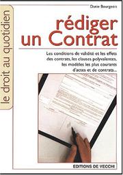 Cover of: Rédiger un contrat