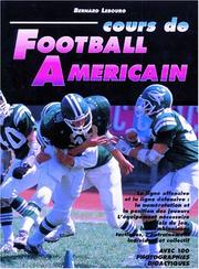 Cover of: Cours de football américain