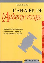 Cover of: L'Affaire de l'auberge rouge by Nathalie Chevalier