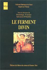 Cover of: Le Ferment divin by Fournier