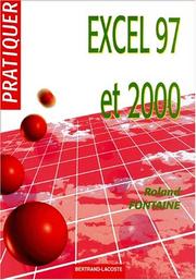 Cover of: Excel 97 et 2000 sous Windows