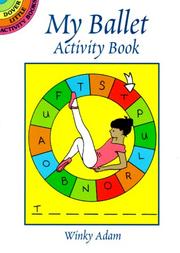 Cover of: My Ballet Activity Book (Dover Little Activity Books)