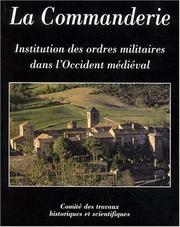Cover of: Commanderie du larzac