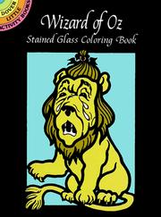Cover of: Wizard of Oz Stained Glass Coloring Book by Pat Stewart
