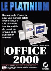 Microsoft Office 2000 by Gini Courter, Annette Marquis