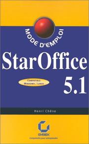 Cover of: Staroffice 5.1 : mode d'emploi