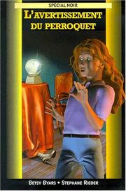 Cover of L'avertissement du perroquet